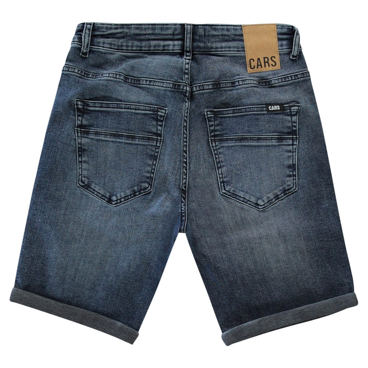 Cars men Short Falcon denim short – heren - Blue Denim