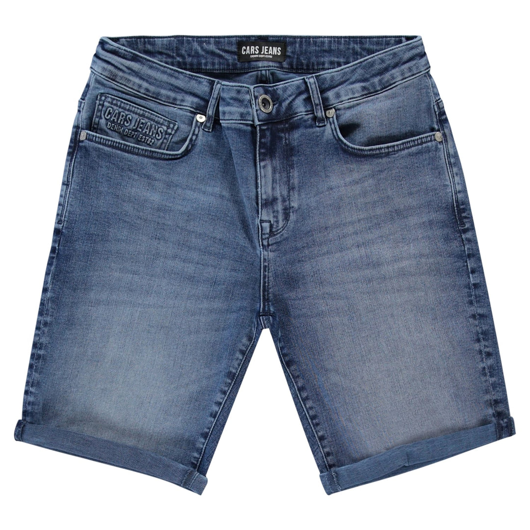 Cars men Short Falcon denim short – heren - Blue Denim