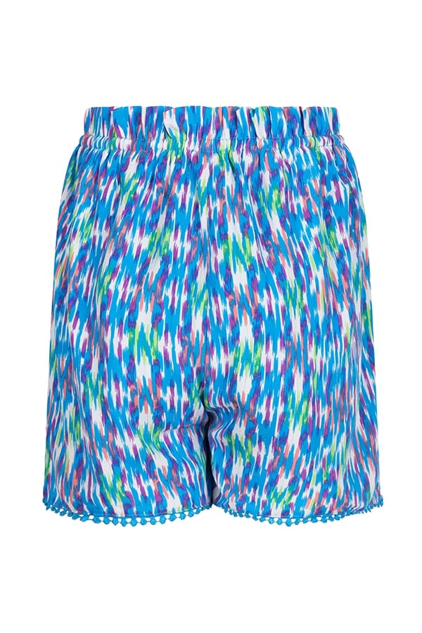 Lofty Manner PF37 - Short Angelica – dames short - Blauw Dessin