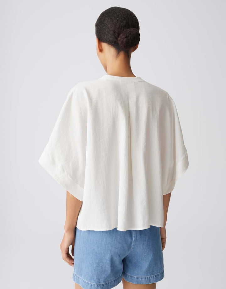Opus Fenella top ecru – dames