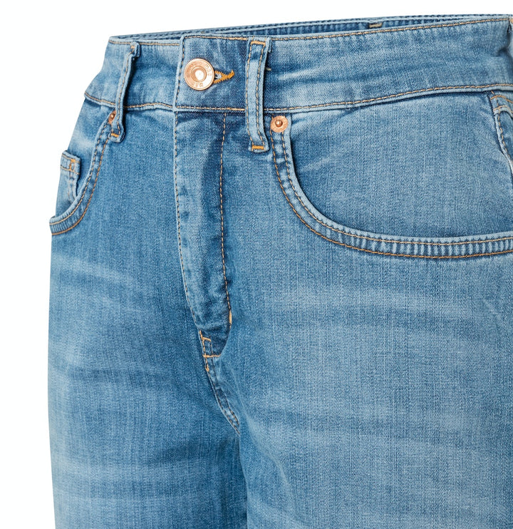 MAC jeans slim fit dames blauw denim - Blue Denim - L28