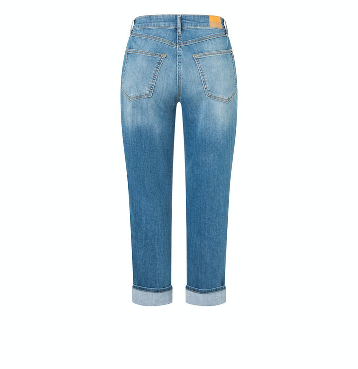 MAC jeans slim fit dames blauw denim - Blue Denim - L28