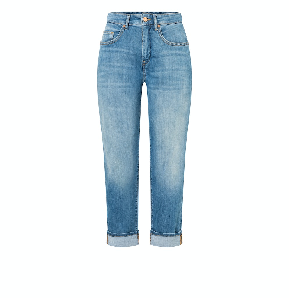 MAC jeans slim fit dames blauw denim - Blue Denim - L28