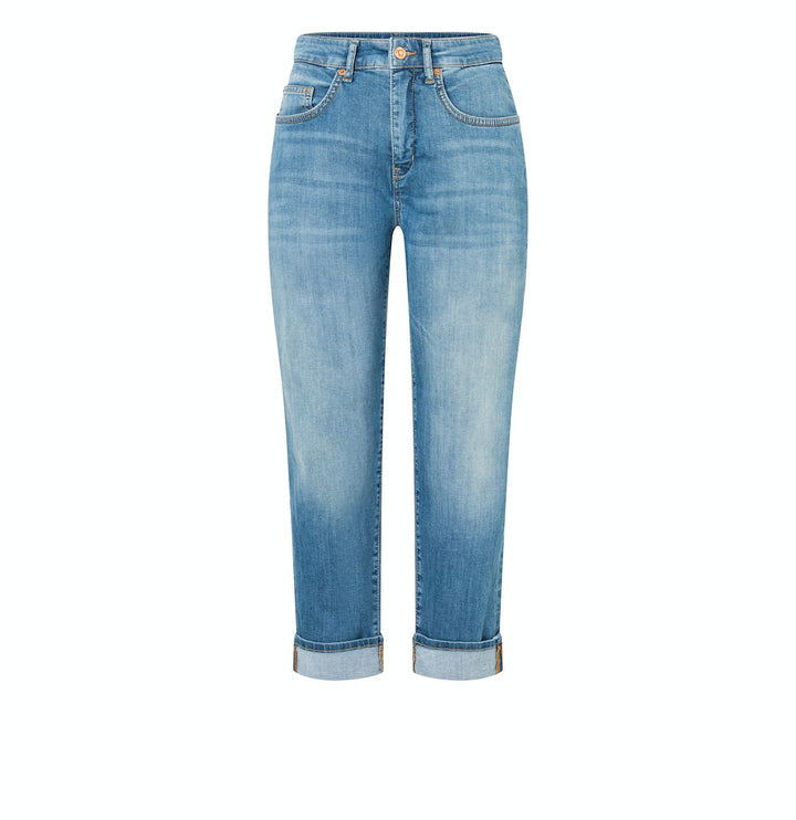 MAC jeans slim fit dames blauw denim - Blue Denim - L28