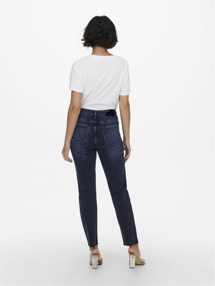 Only EMILY jeans regular-straight fit – dames - Blue Denim - L32