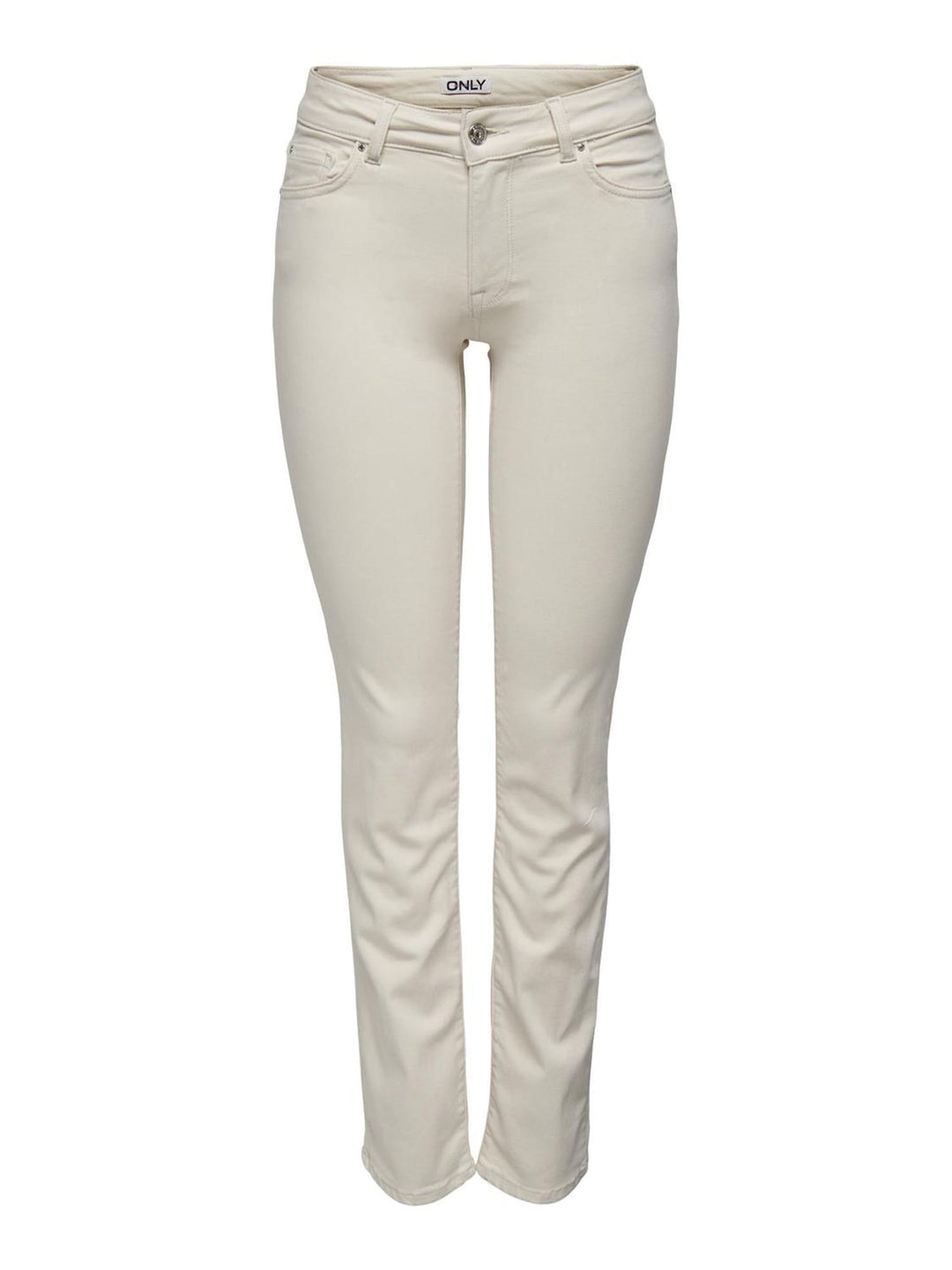 Only 15287649 Alicia jeans regular-straight fit ecru - L32