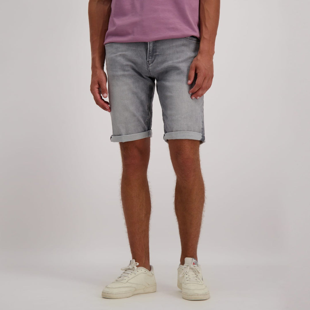 Cars men short denim heren grijs – Florida - Grey Denim