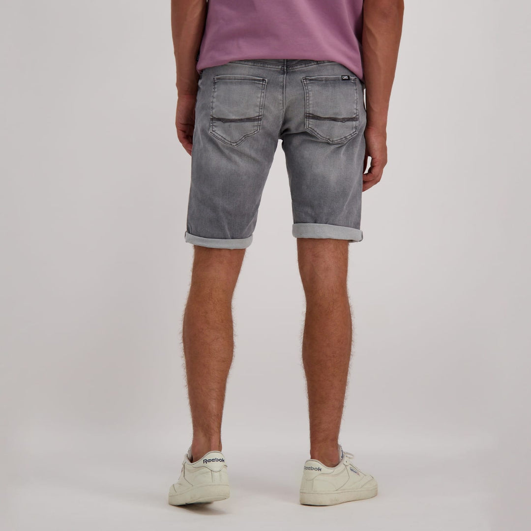 Cars men short denim heren grijs – Florida - Grey Denim