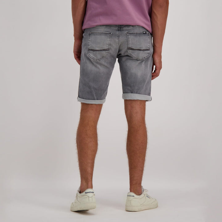Cars men short denim heren grijs – Florida - Grey Denim