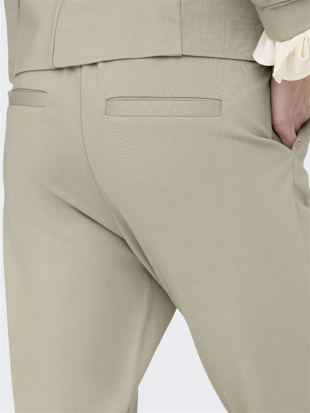Only Poptrash lange broek zand – dames - L32