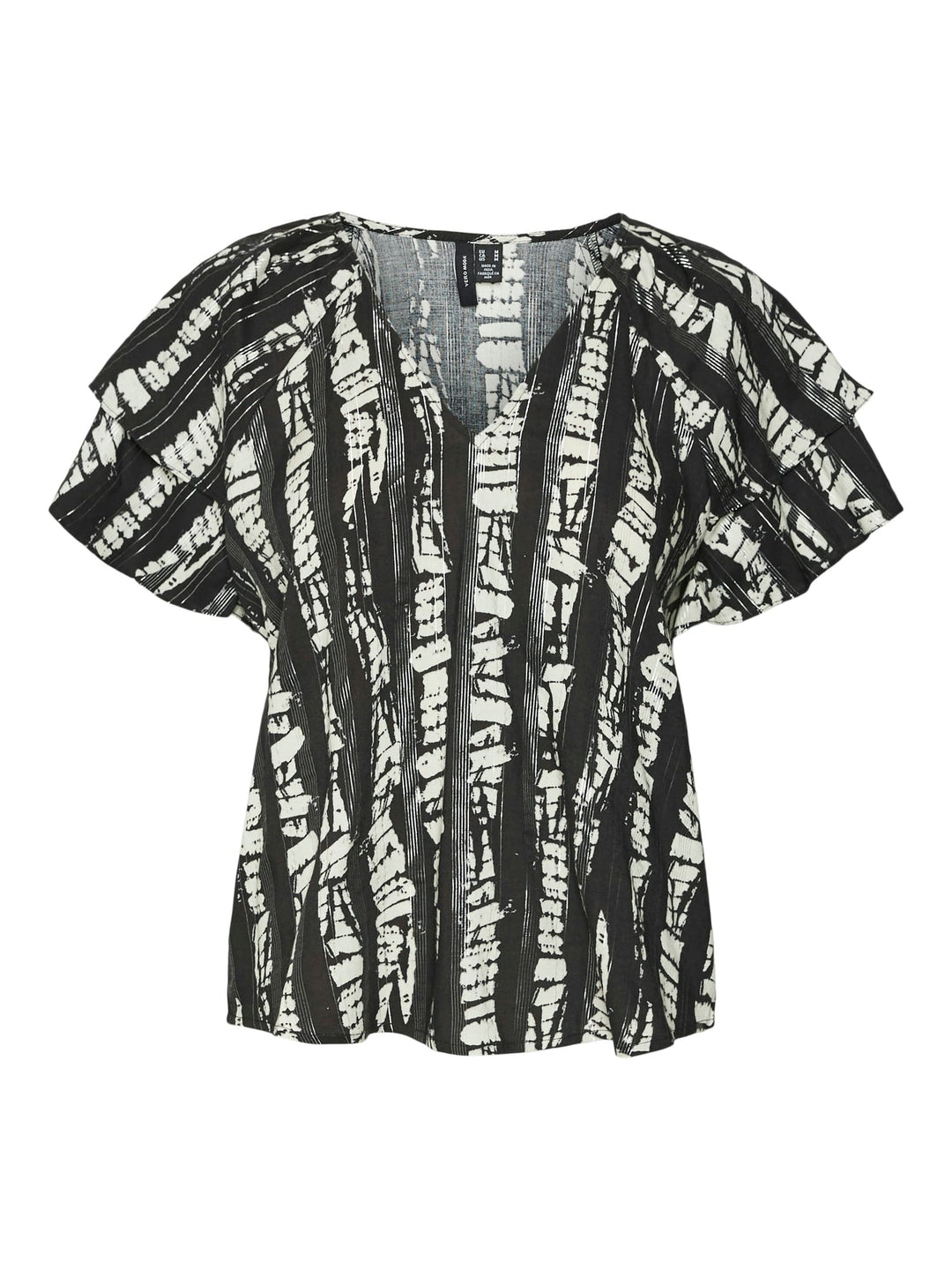 VERO MODA Cevi top zwart dessin – dames