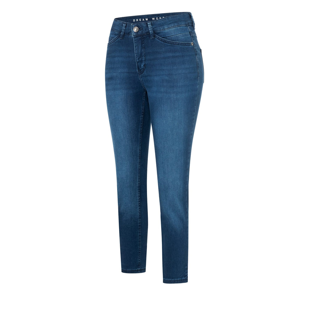 MAC jeans skinny fit dames blauw denim - 5492-90 - Blue Denim - L28