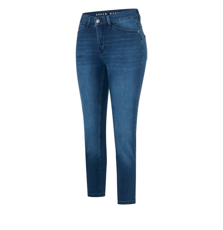 MAC jeans skinny fit dames blauw denim - 5492-90 - Blue Denim - L28
