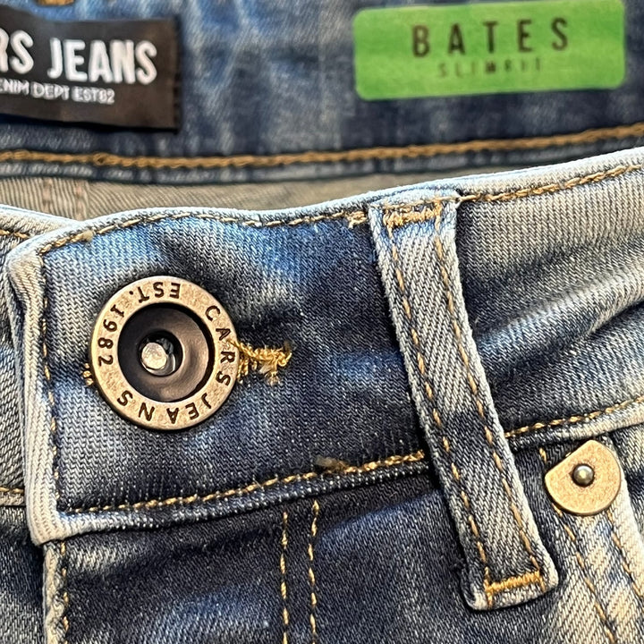 Cars men Jeans Bates Slim Fit – heren - Blue Denim - L34