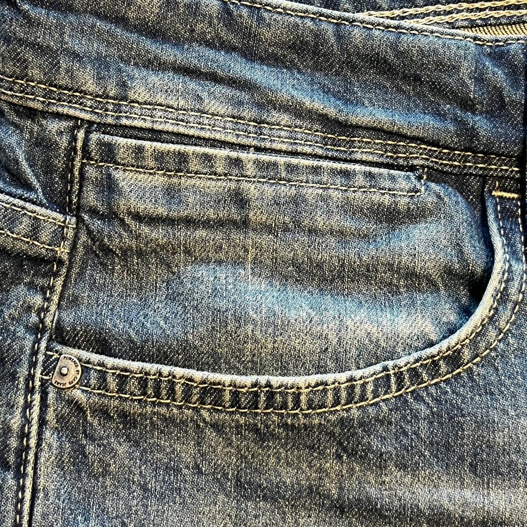 Cars men Guard jeans regular fit – heren - Blue Denim - L34