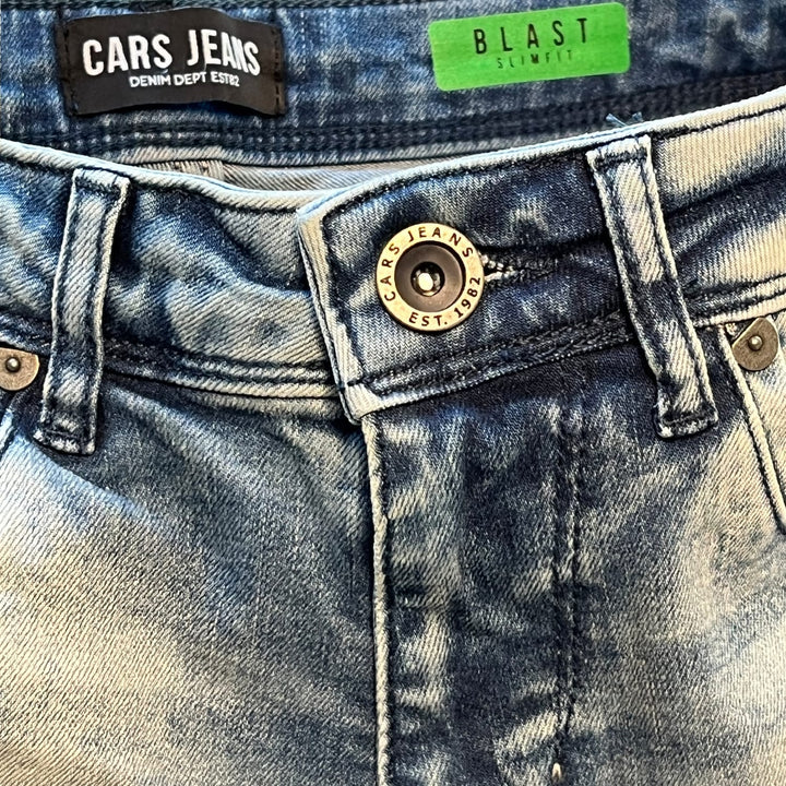 Cars men 7842841 Blast jeans slim fit – heren - Blue Denim - 36