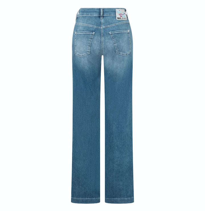 MAC Dream wide jeans loose fit dames – blue denim - L34