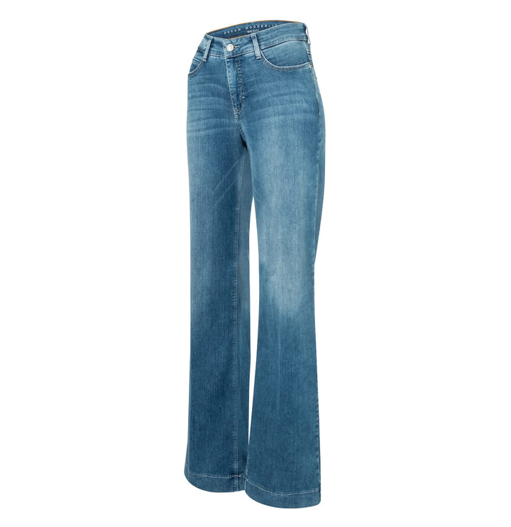 MAC Dream wide jeans loose fit dames – blue denim - L34