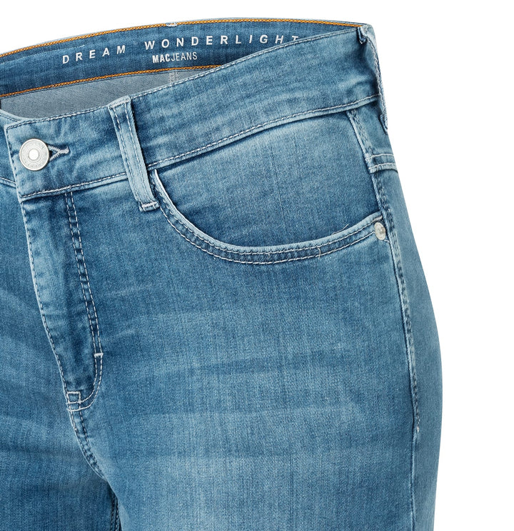 MAC Dream wide jeans loose fit dames – blue denim - L34