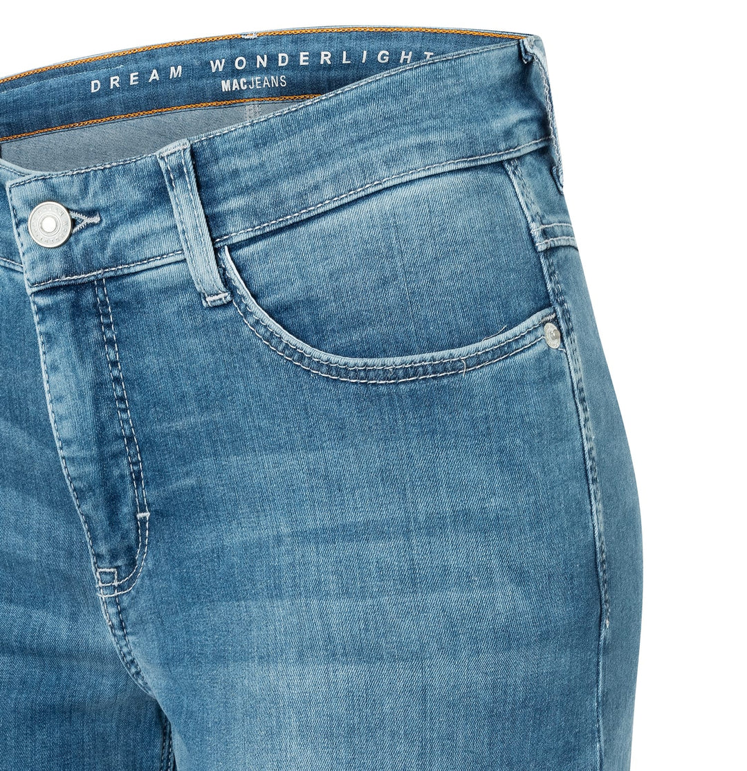 MAC Dream wide jeans loose fit dames – blue denim - L34