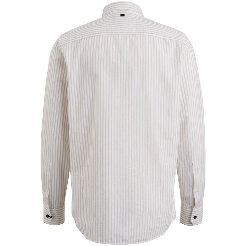 Vanguard overhemd l/m zand dessin – heren