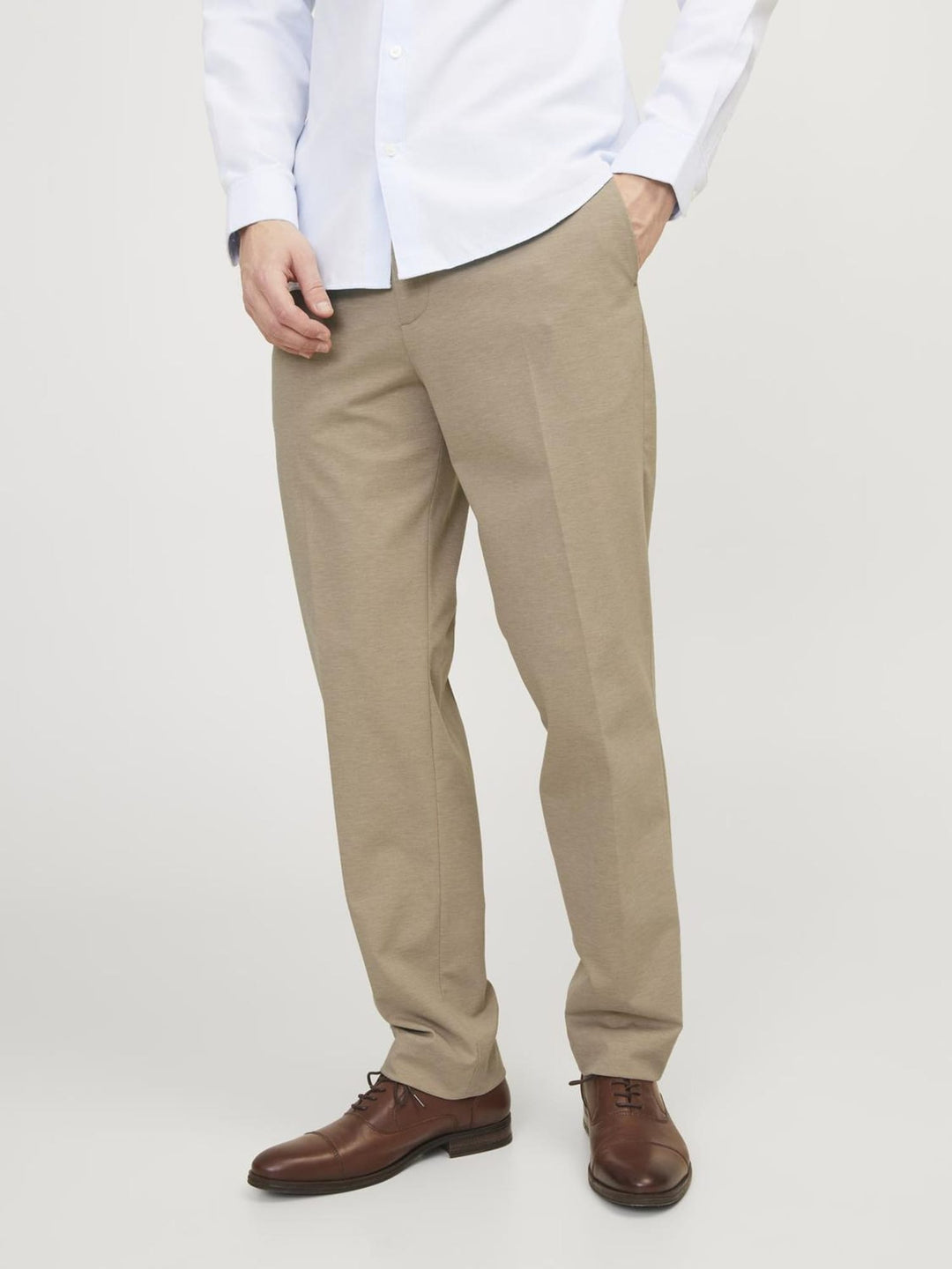 Jack & Jones JPRJONES STRETCH TROUSER zand – heren