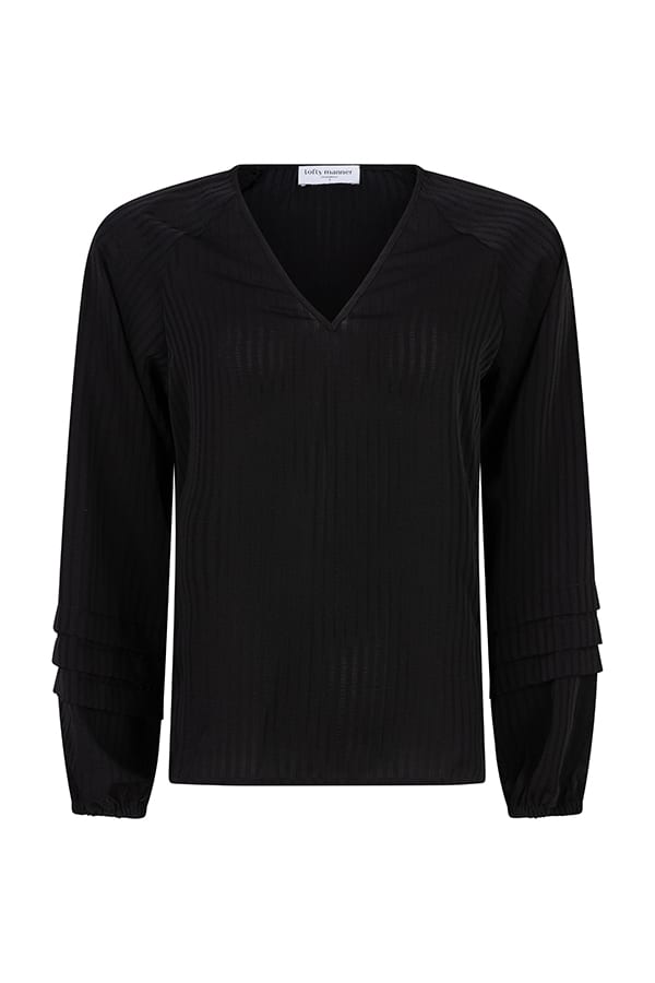 Lofty Manner PH13.1 Giana blouse zwart – dames