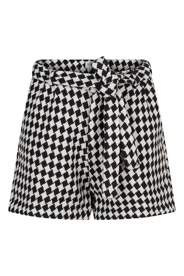 Lofty Manner PH37 short Jianne – dames shorts - Zwart Dessin