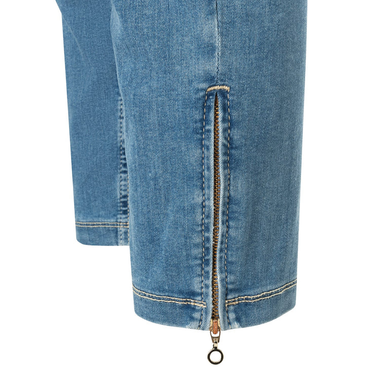 MAC women 5436-90 jeans slim fit blue denim