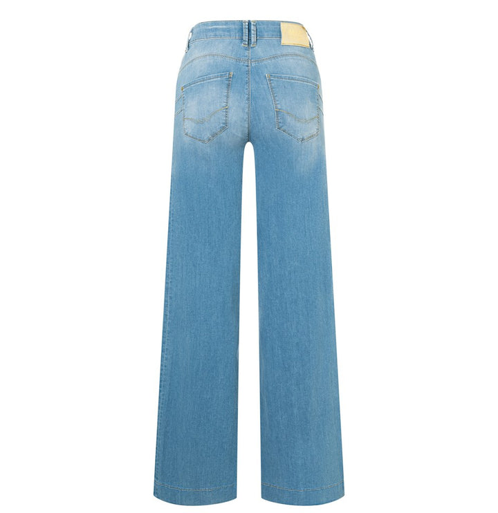 MAC 5233 Rich palazzo jeans blue denim – dames - L30
