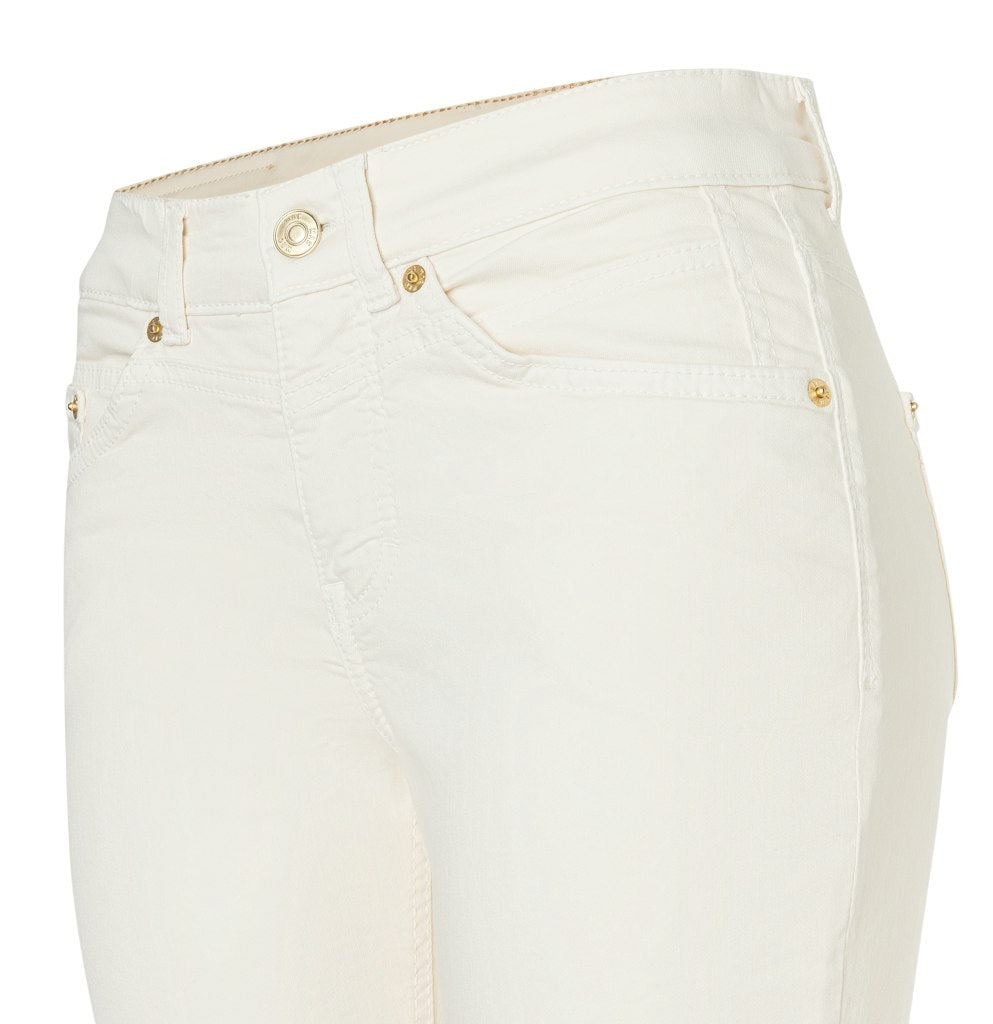 MAC 5756 Rich ecru slim fit jeans dames