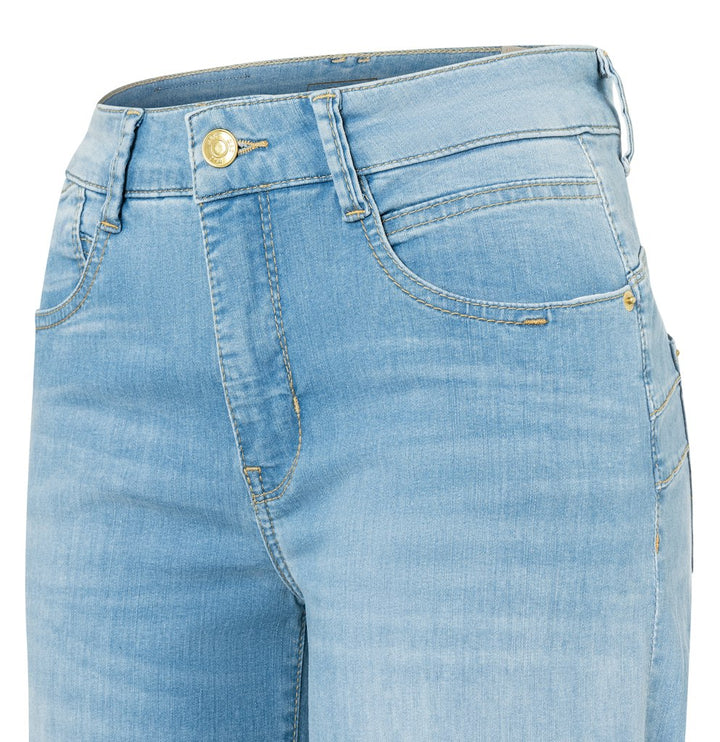 MAC 5233 Rich palazzo jeans blue denim – dames - L30