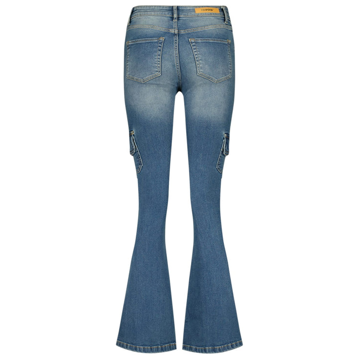 raizzed R124AWD42013 jeans bootcut flare fit blue denim - L32