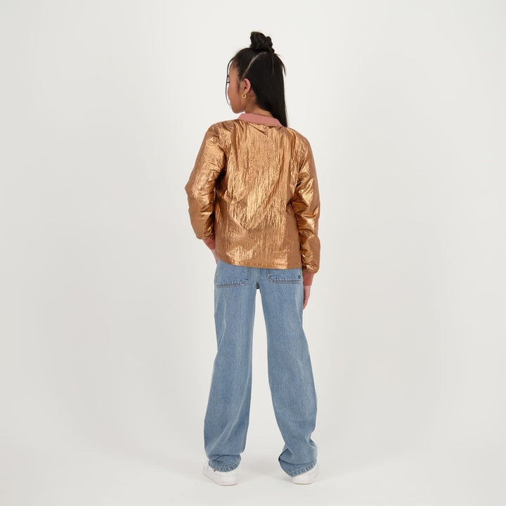 Raizzed R124KGN10005 Medina zomerjas goudkleurig – meisjes