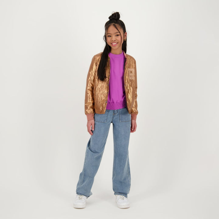 Raizzed R124KGN10005 Medina zomerjas goudkleurig – meisjes