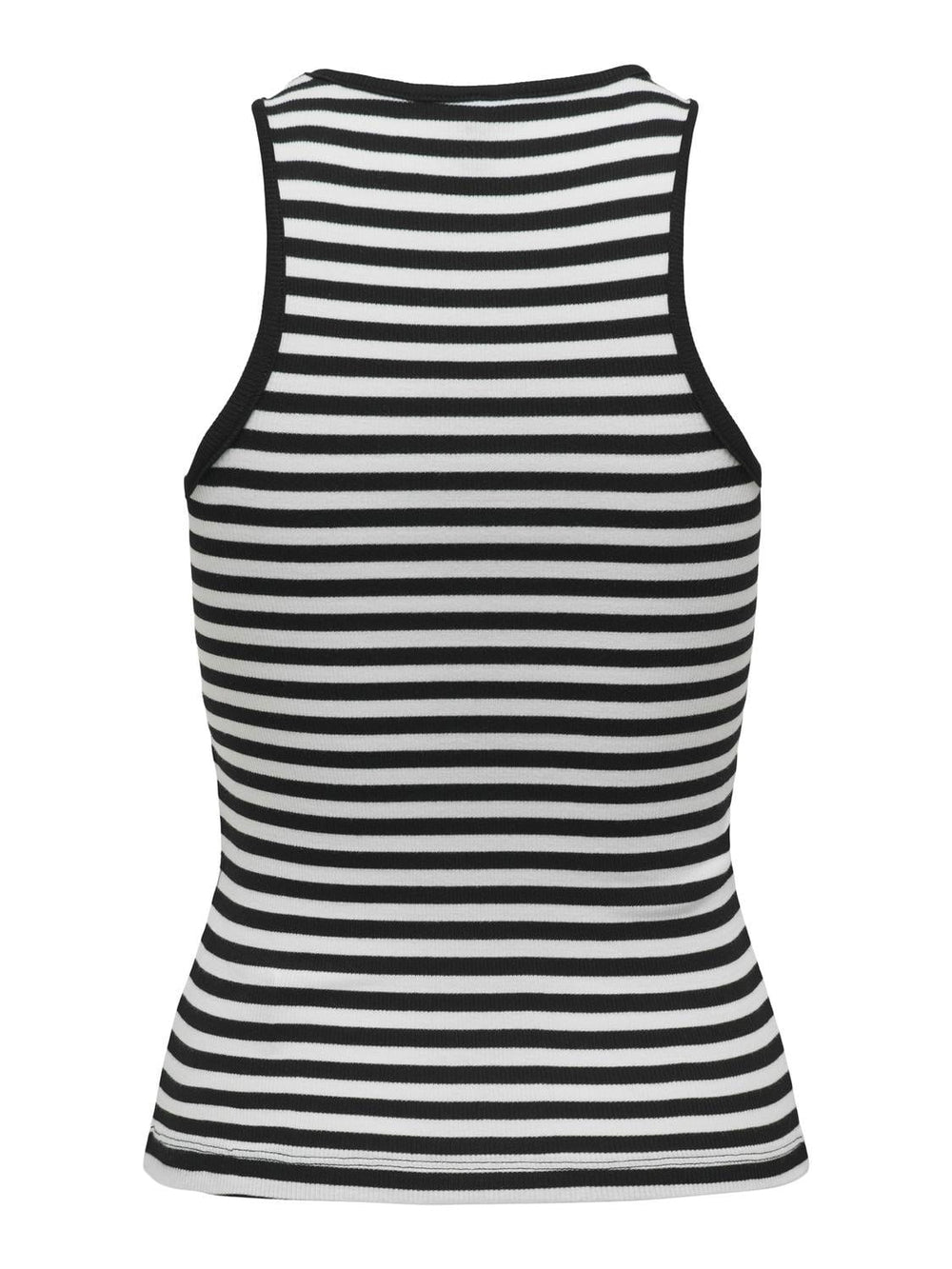 Only ONLANY LIFE S/L TOP JRS zwart dessin – dames