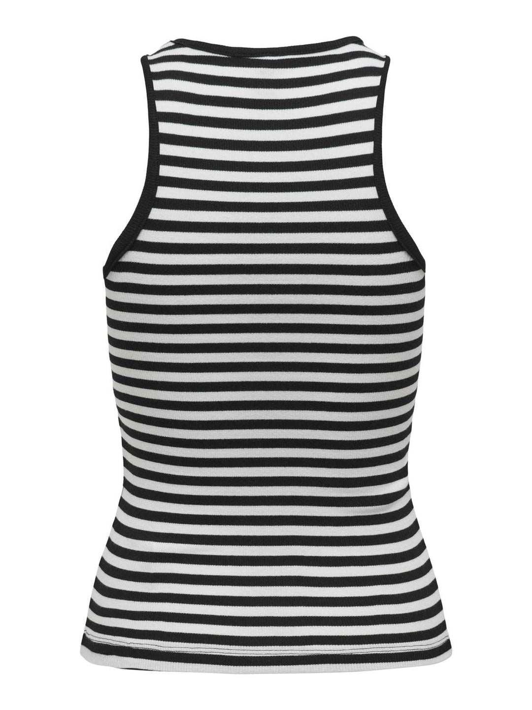 Only ONLANY LIFE S/L TOP JRS zwart dessin – dames