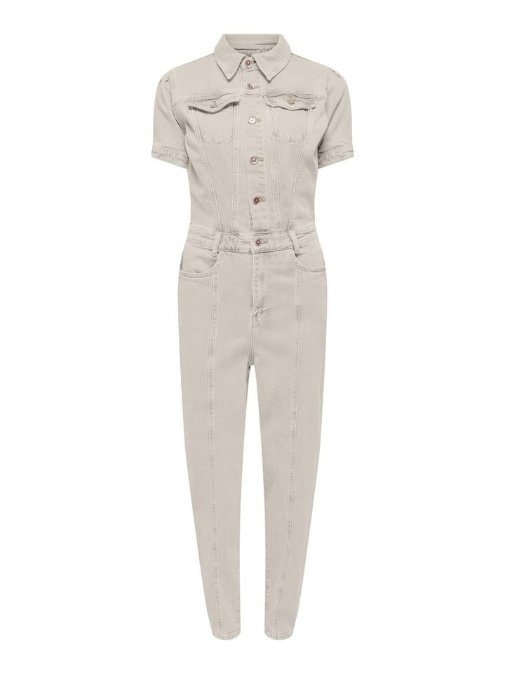 Only 15322963 Palmer jumpsuit ecru – dames - L32