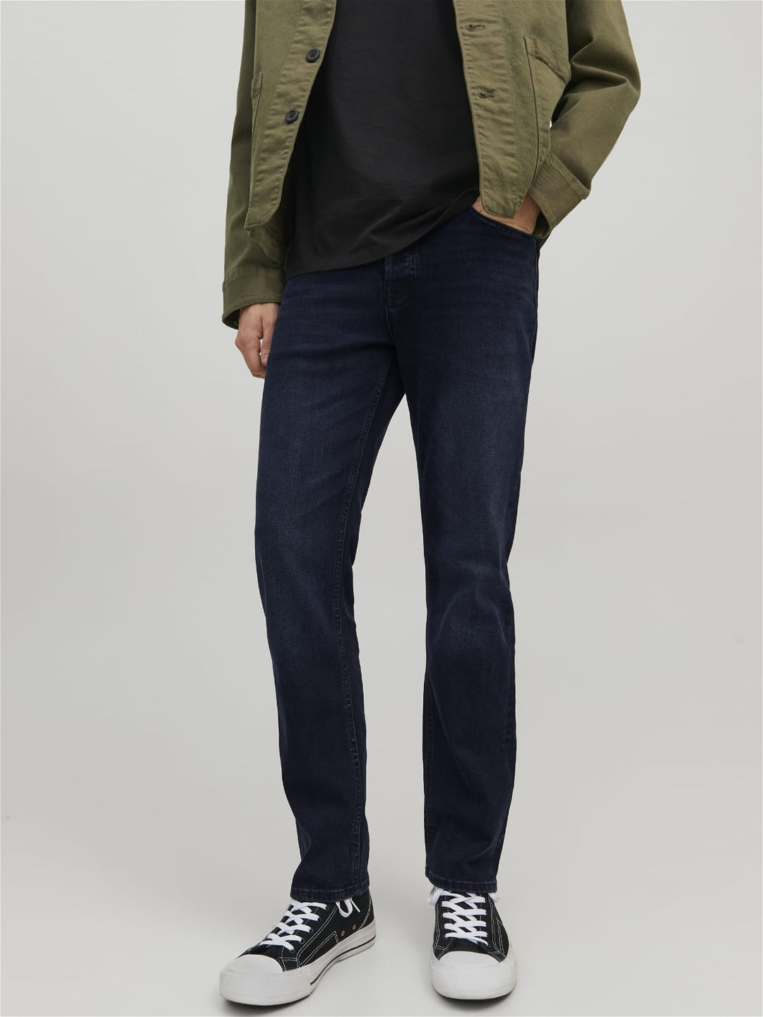 Jack & Jones MIKE slim fit jeans blauw – heren - Blue Denim - 34
