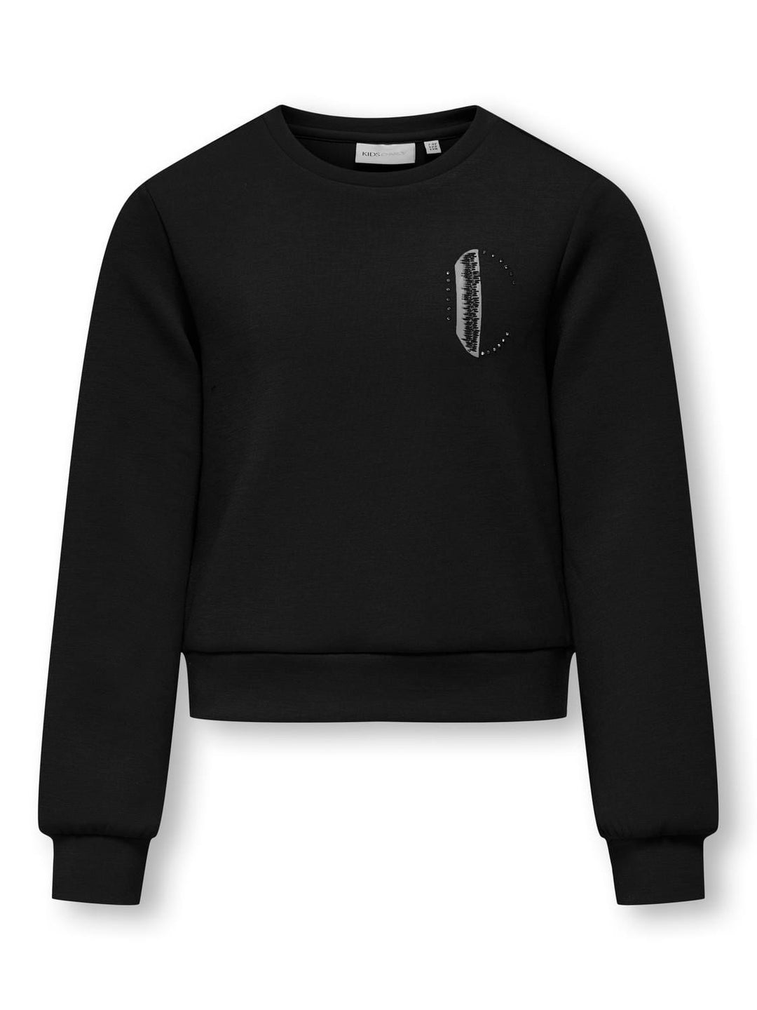 Kids Only Mayra sweater zwart – meisjes