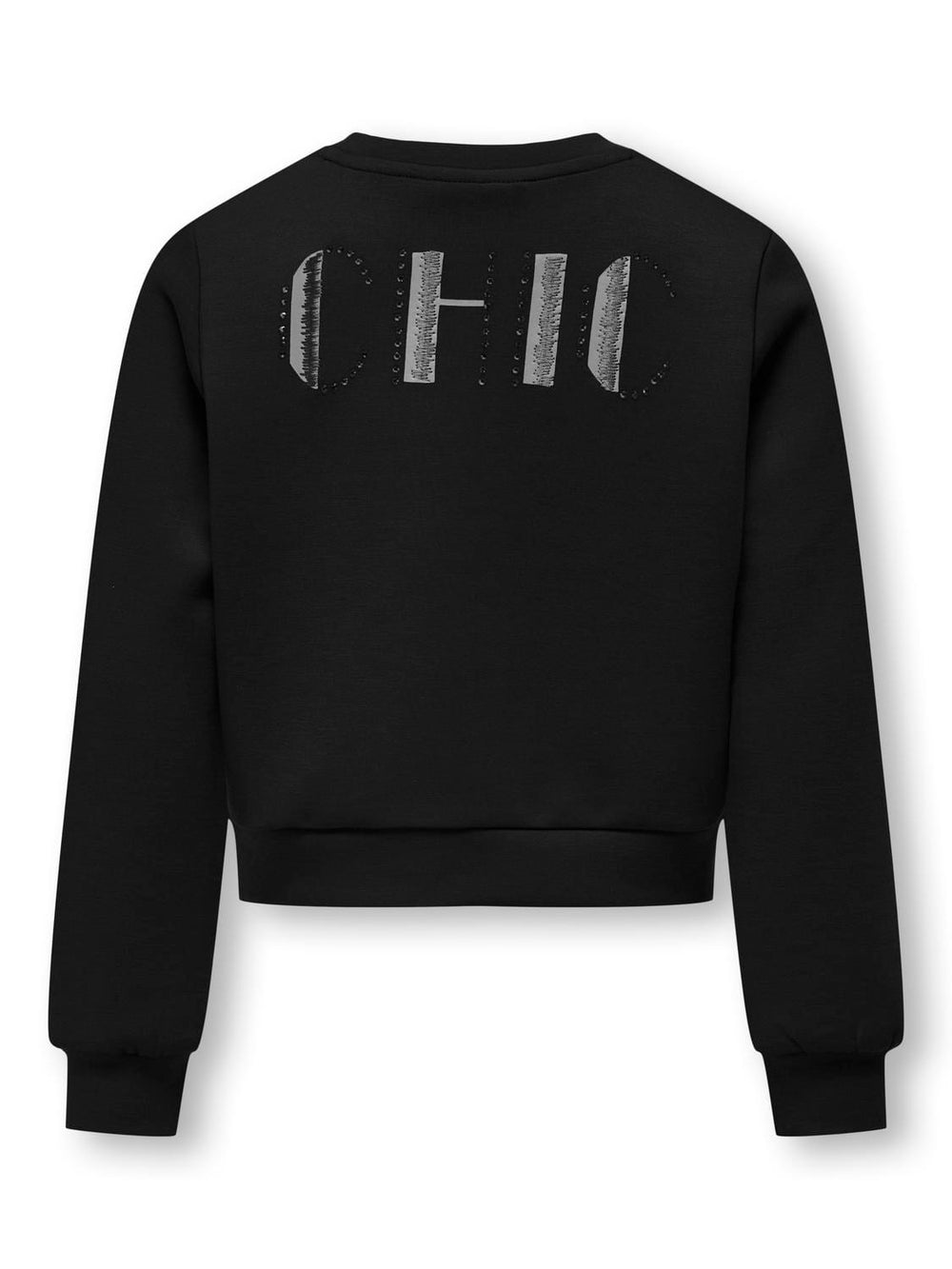Kids Only Mayra sweater zwart – meisjes