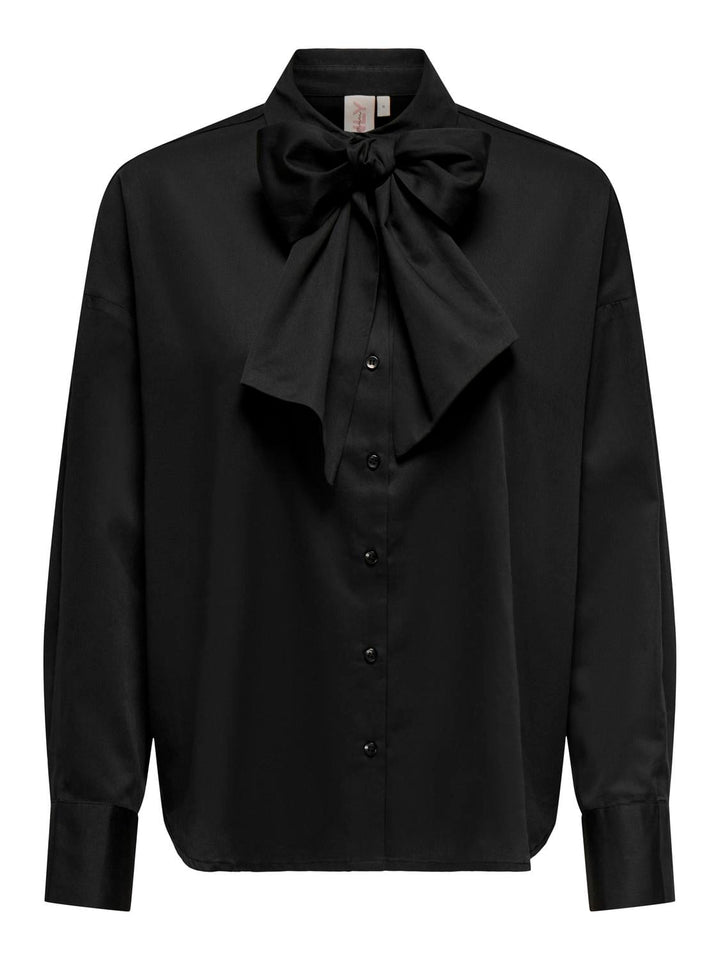 Only 15328711 dinna blouse l/m zwart – dames