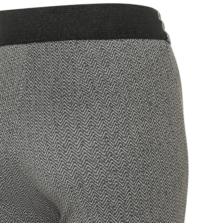MAC women 2710 lange broek dames - grijs dessin