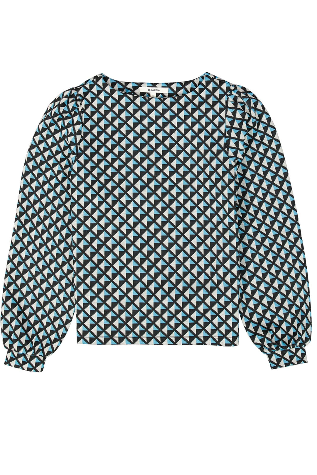 Garcia woman X40261 sweater dames zwart dessin