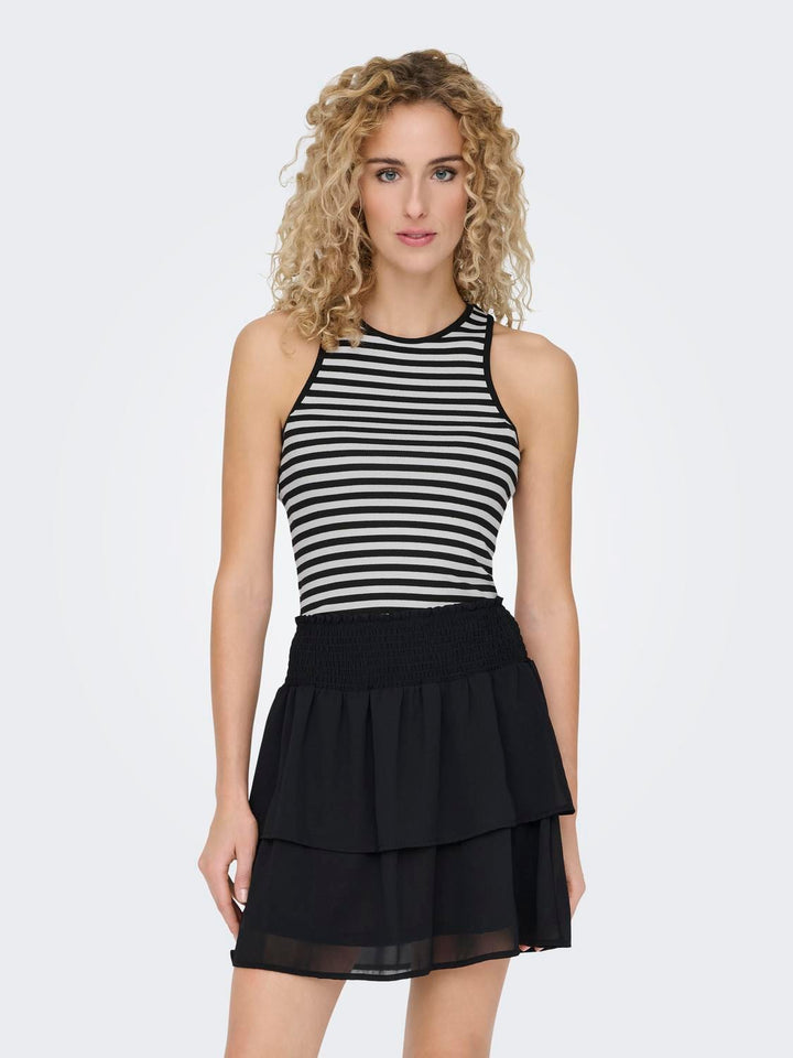 Only 15294448 Any singlet zwart dessin – dames