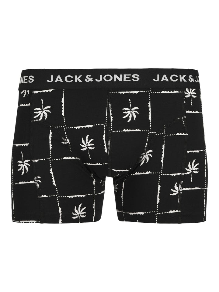 Jack & Jones boxershort heren zwart dessin – 12270762 palm