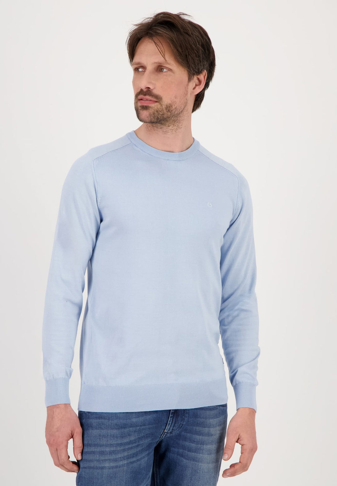 Gabbiano men 614570 trui heren lichtblauw