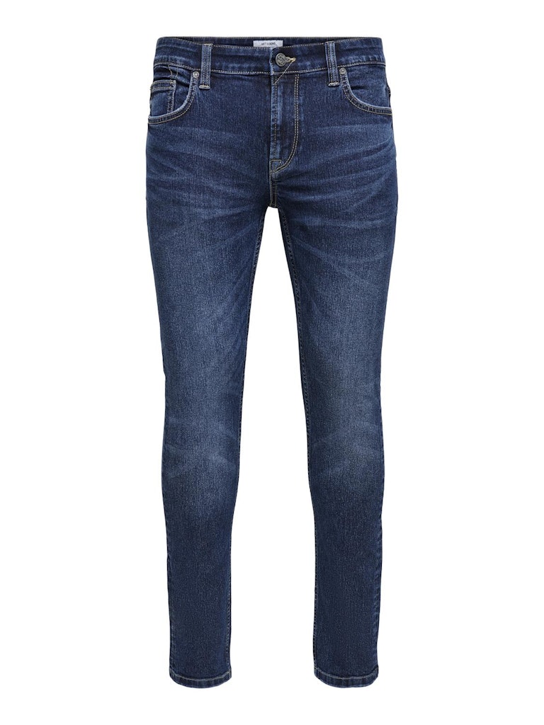 ONLY & SONS slim fit jeans zwart denim – heren - Black Denim - L32