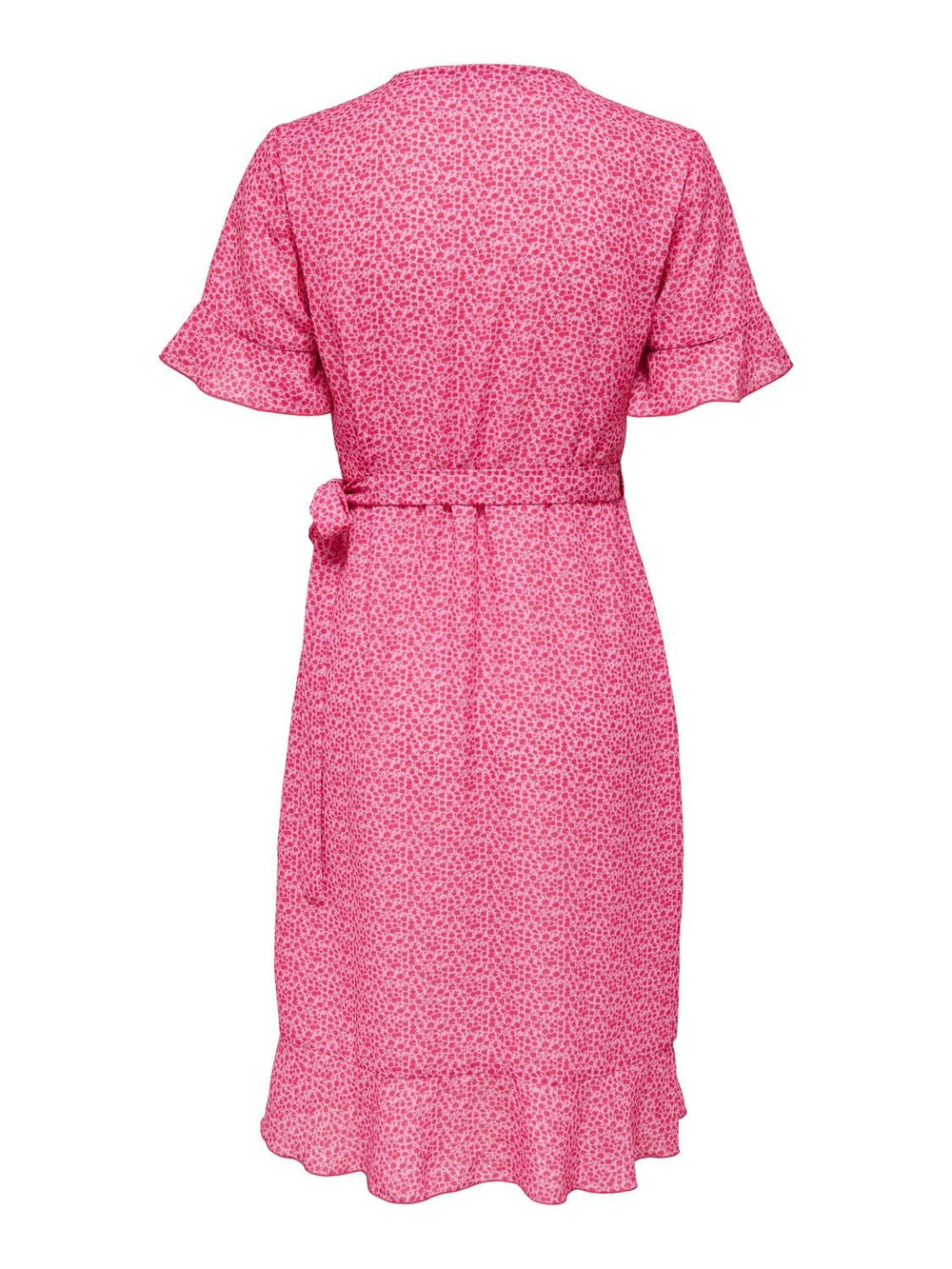Only ONLSANDY S/S WRAP DRESS lila – damesjurk