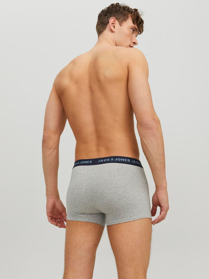 Jack & Jones 12220376 Carlo boxershort heren – groen dessin